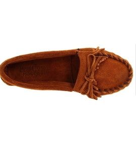 Minnetonka moccasins (Kids- brown suede)  NWOT